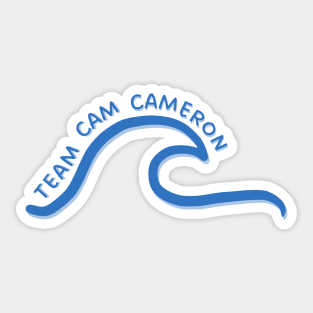 Team Cam Cameron Sticker